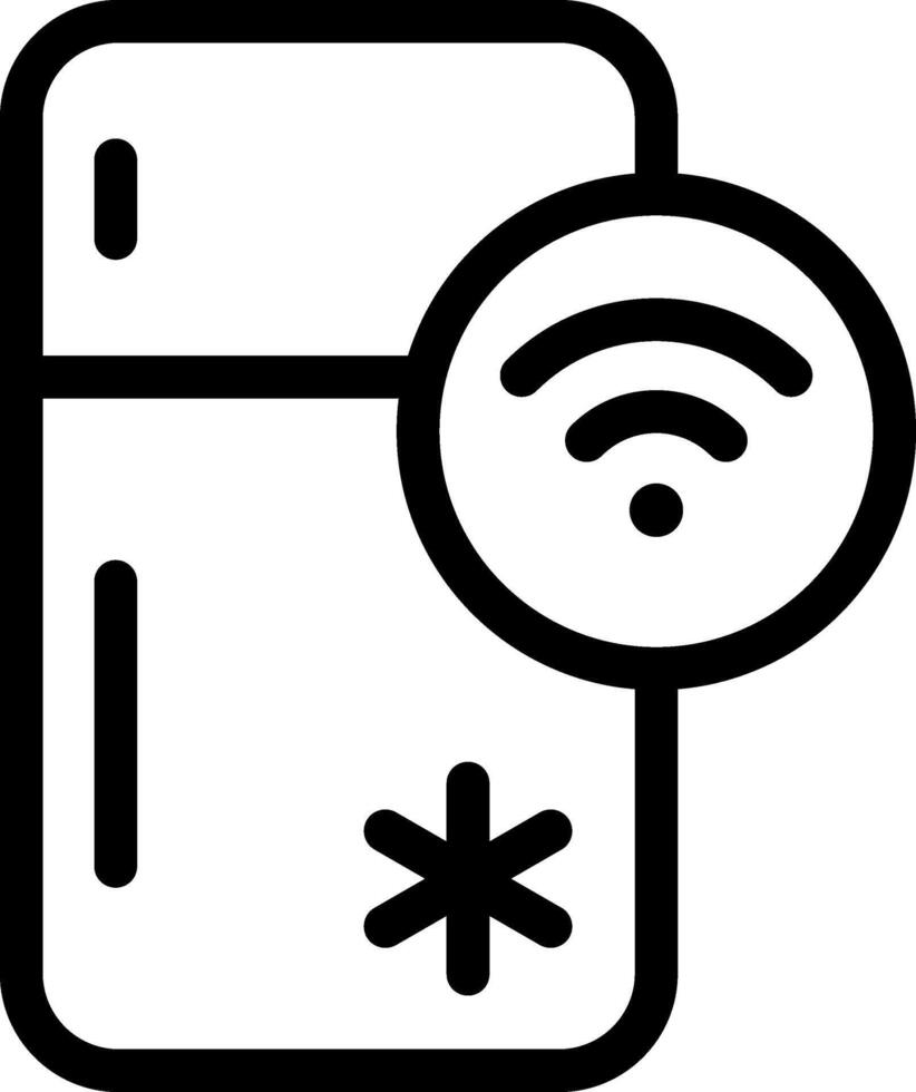 A wifi icon with a phone and a wifi symbol vector