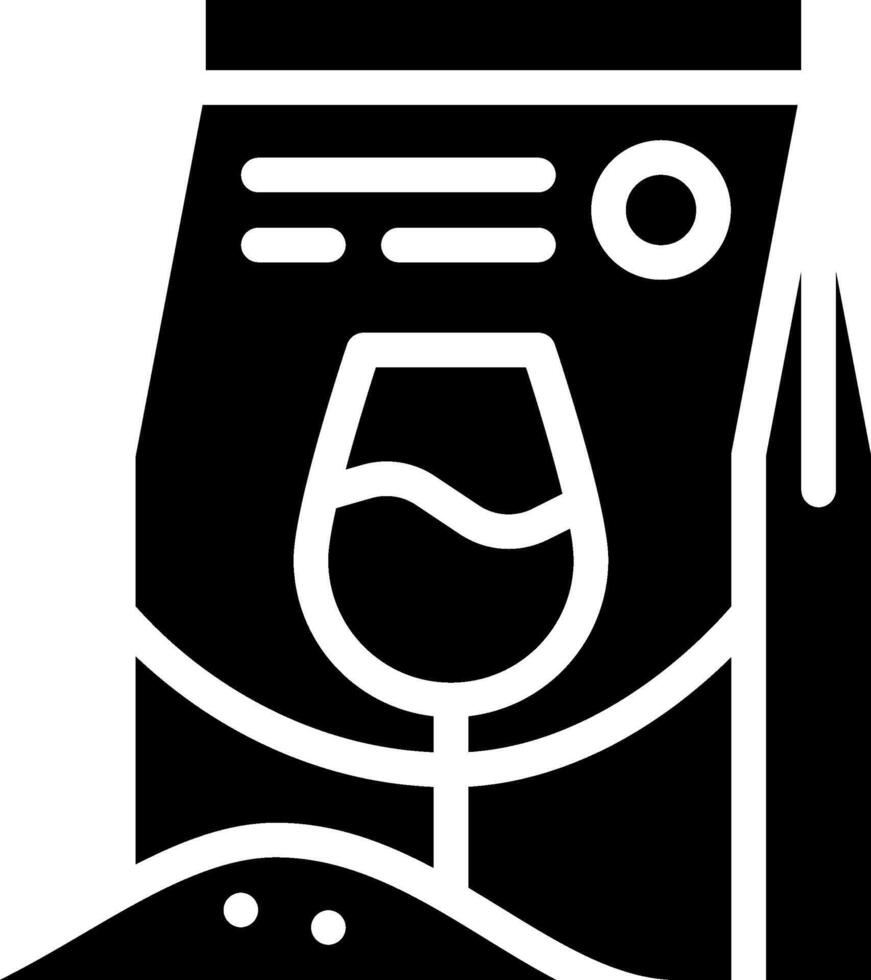 Wine glass icon illustration vector