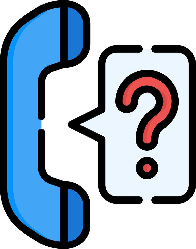 Phone call icon vector