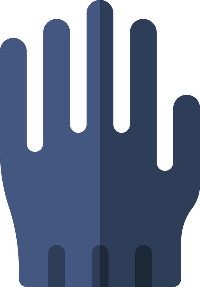 A glove icon on a white background vector