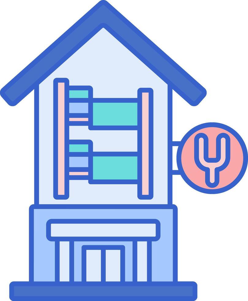 A house with a plug on the wall vector