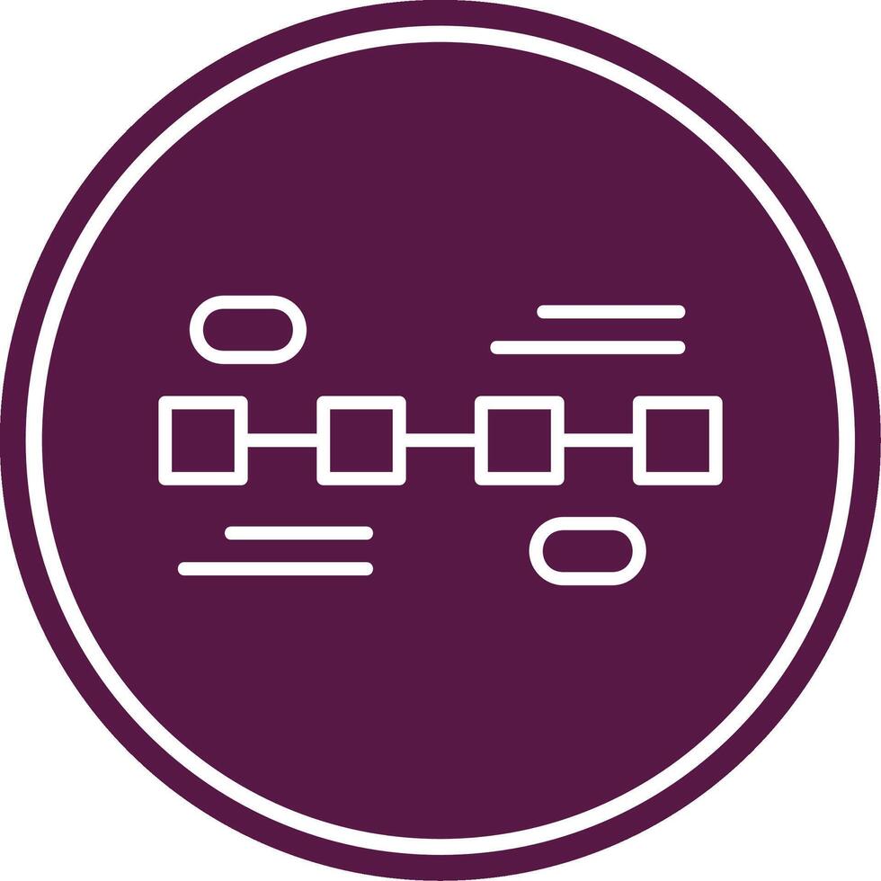 Infographic Timeline Line Circle Icon vector