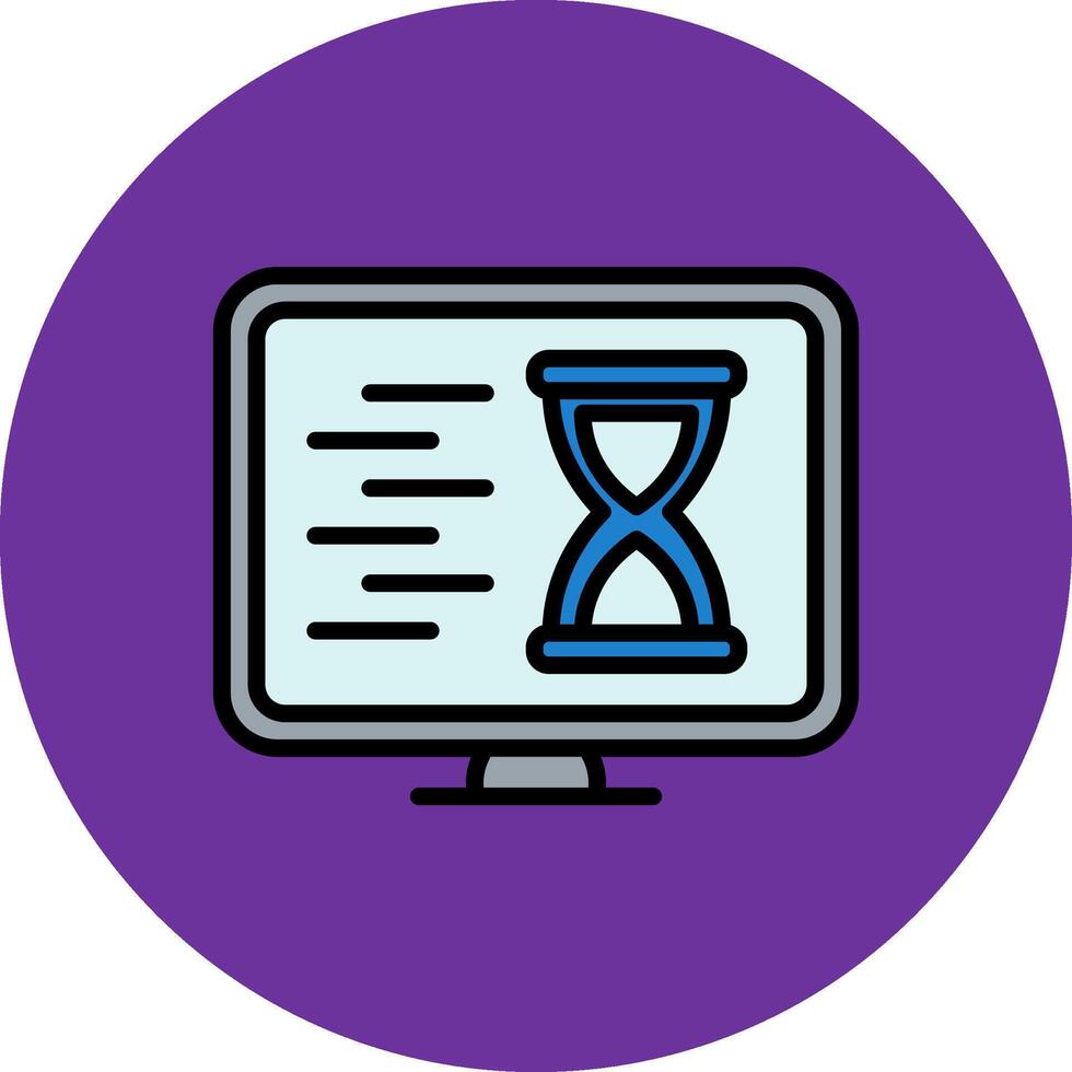Checklist Filled Multi Circle Icon vector