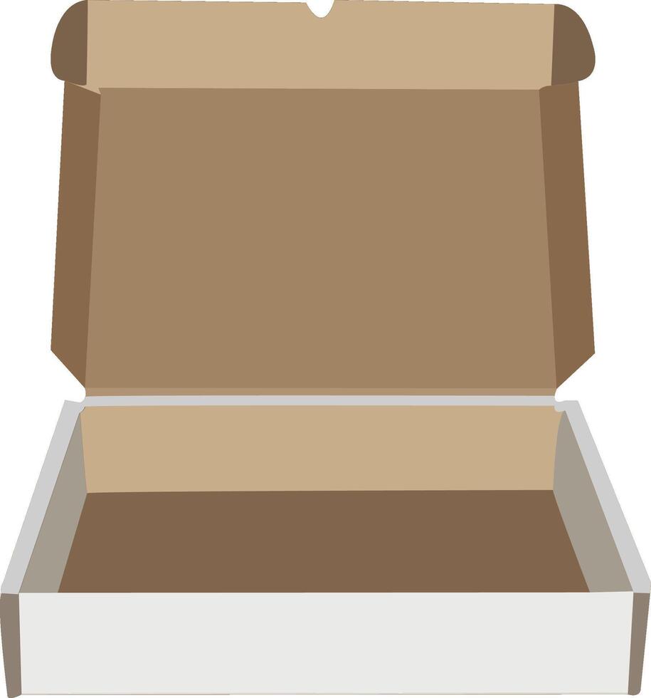 rectangular cardboard box for shipping rectangular cardboard box for shipping vector