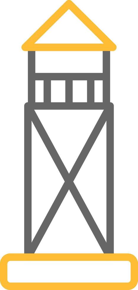 Watchtower Icon Design vector