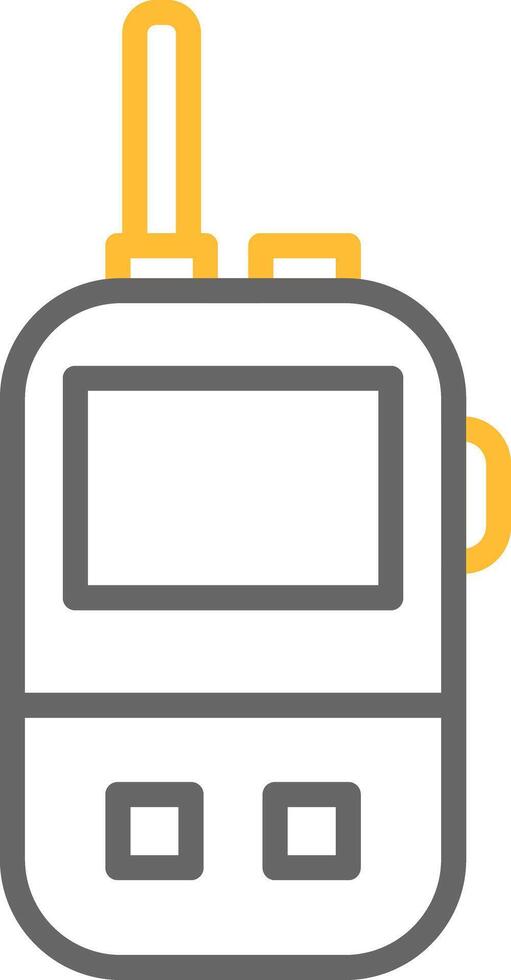 Walkie Talkie Icon Design vector