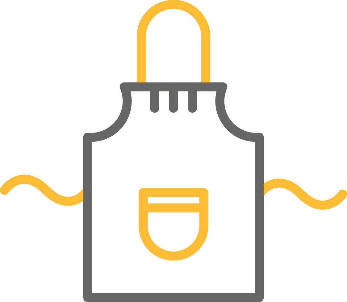 Apron Icon Design vector