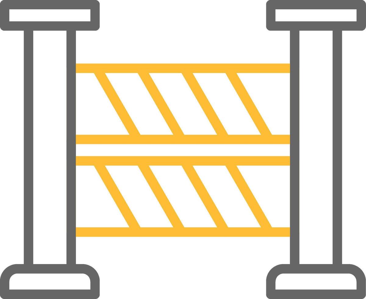 Road Block Icon Design vector