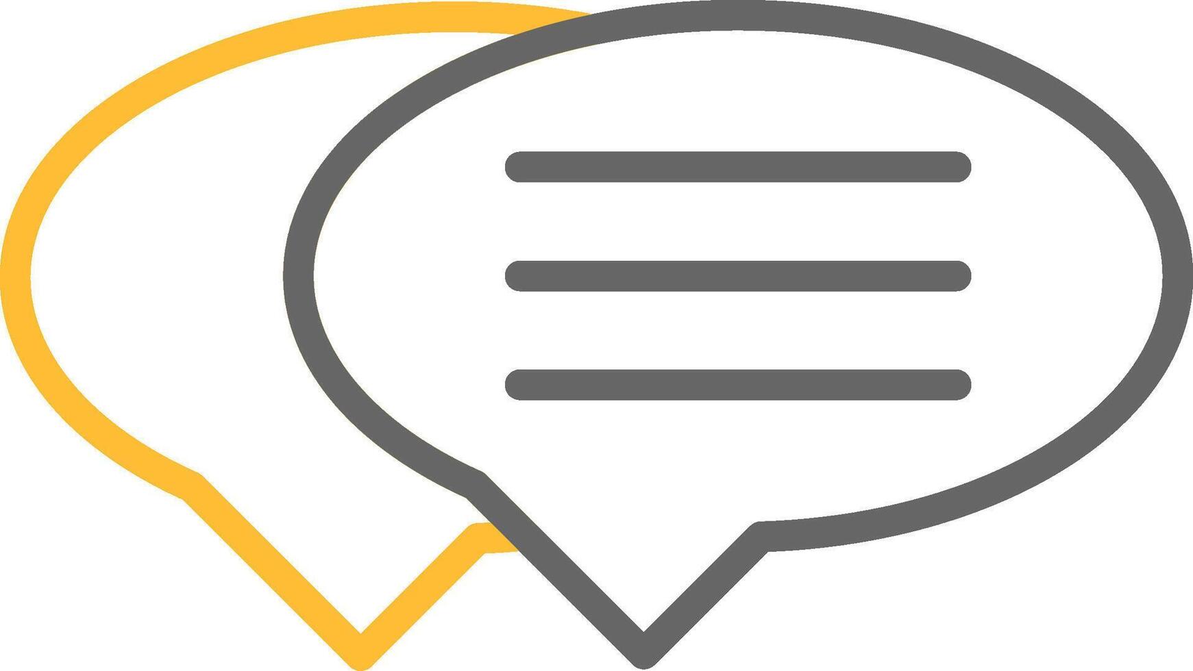 Conversation Icon Design vector