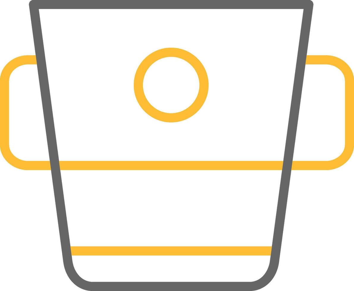 Water Bucket Icon Design vector