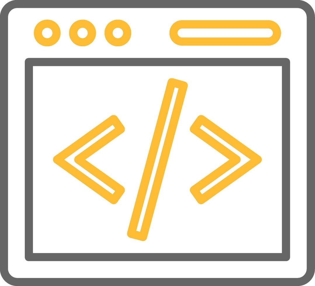 Html Icon Design vector