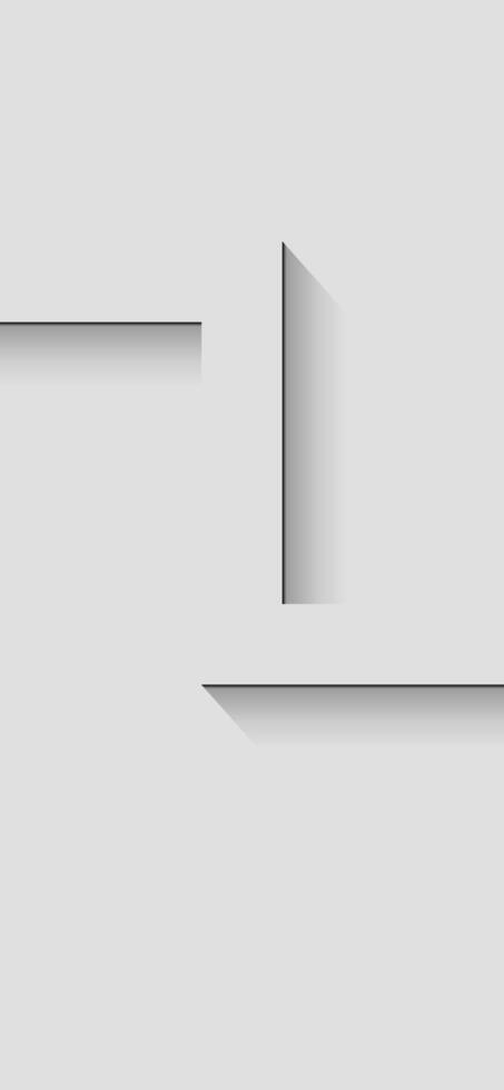 3D Effect Minimal Background in shape of a Z vector
