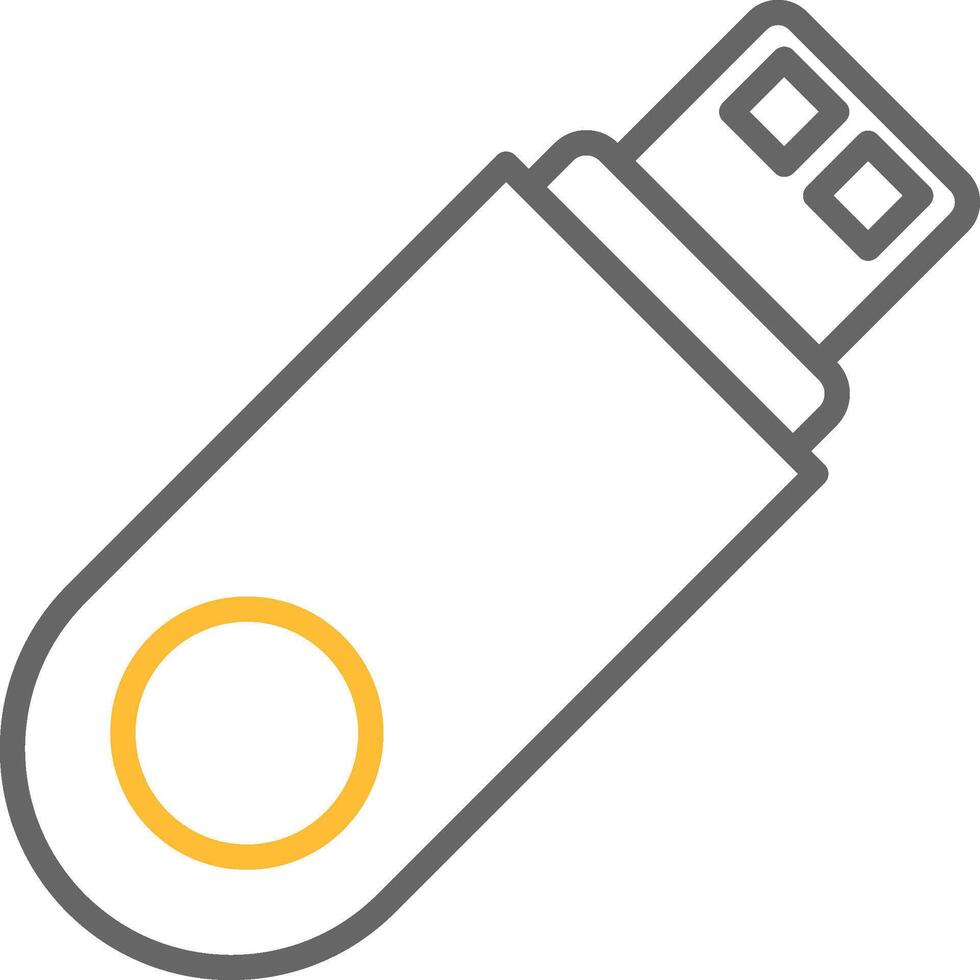 Usb Flash Drive Icon Design vector