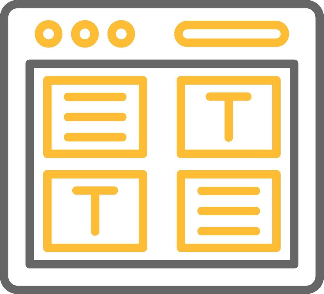 Web Design Icon Design vector