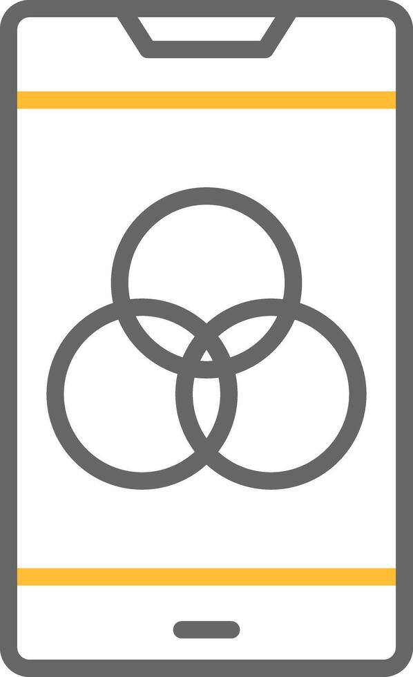 Color Scheme Icon Design vector