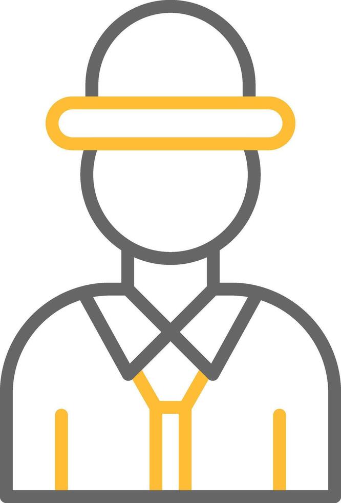 Worker Icon Design vector