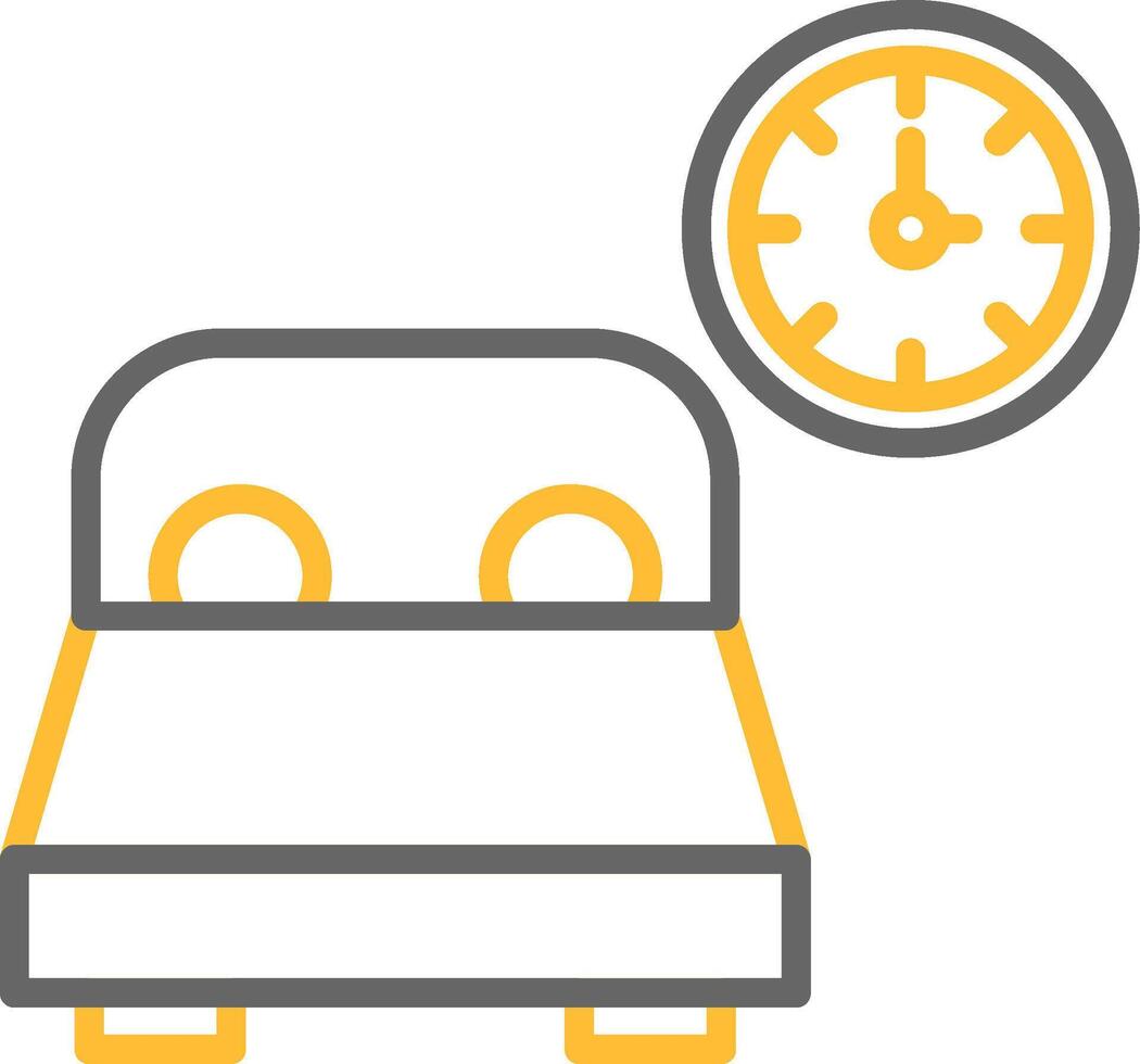 Rest Time Icon Design vector