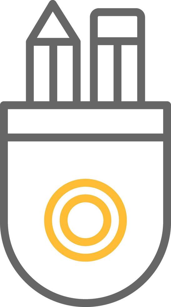 Stationery Icon Design vector