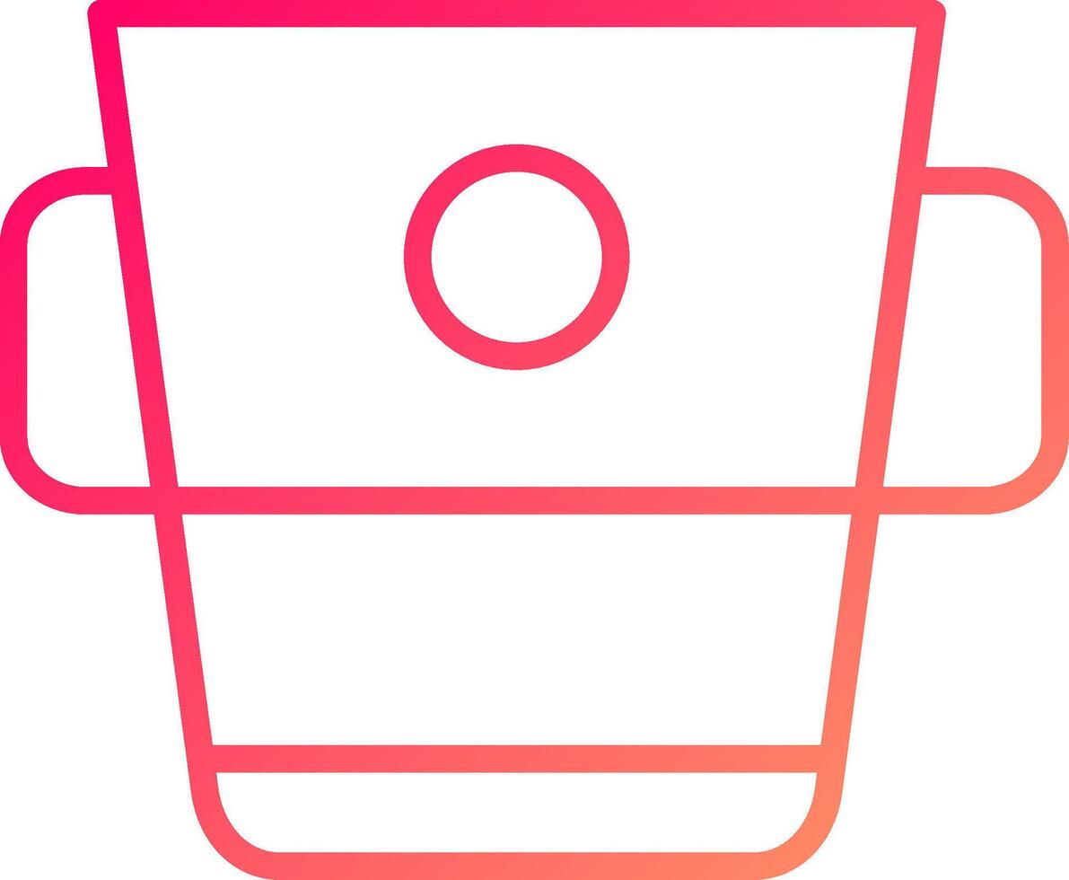 Water Bucket Icon Design vector