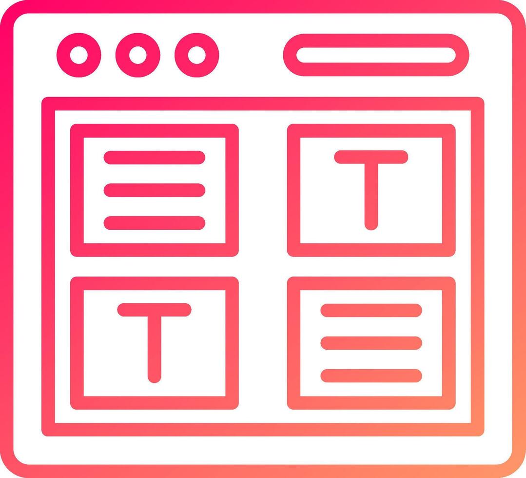 Web Design Icon Design vector