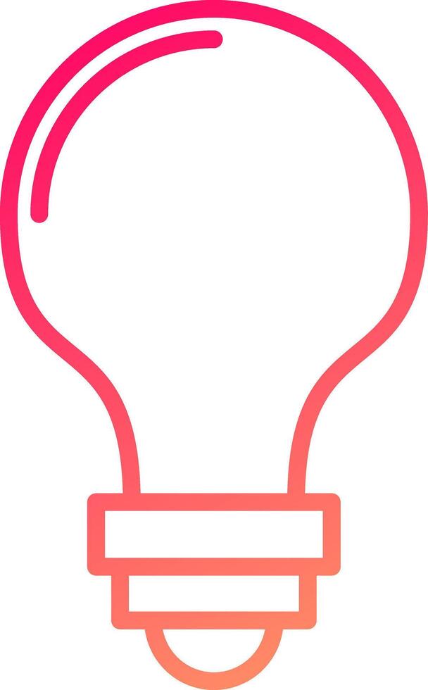 Bulb Icon Design vector