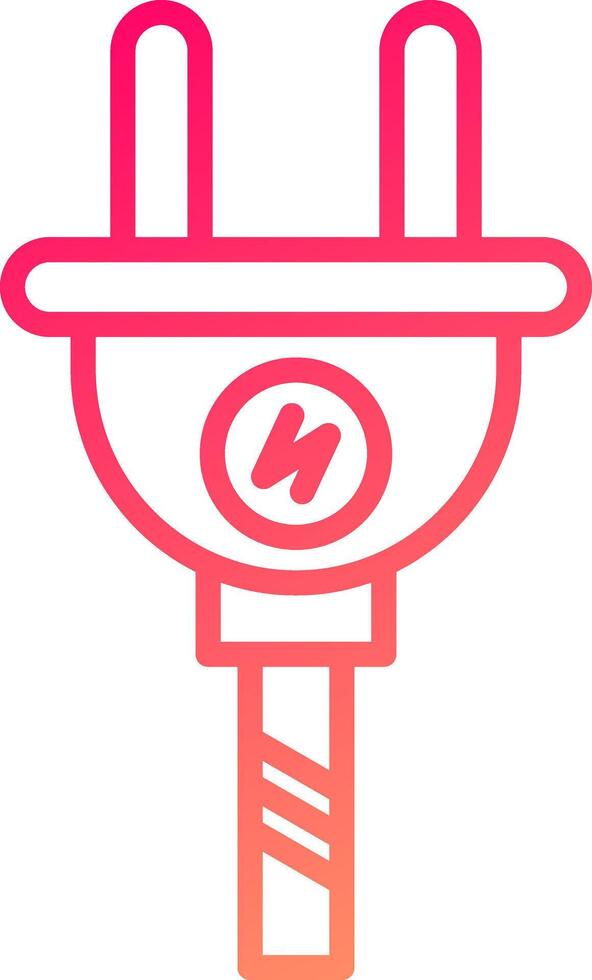 Electric Plug Icon Design vector