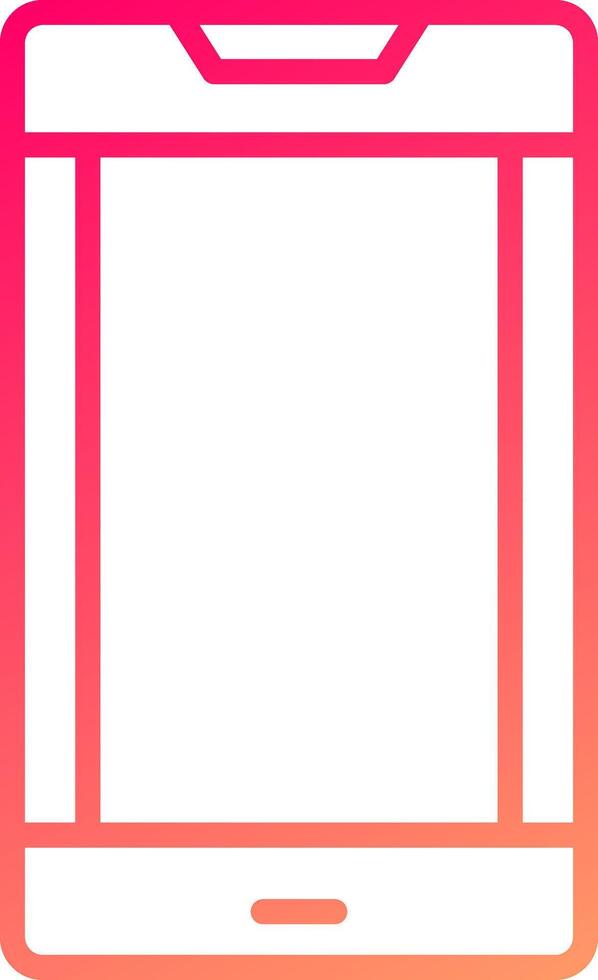 Mobile Phone Icon Design vector