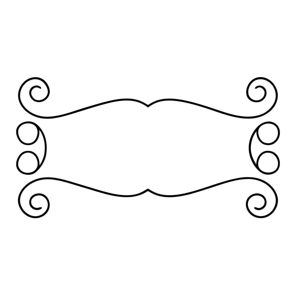 Elegant Vintage Scroll Design Elements for Classic Creations vector