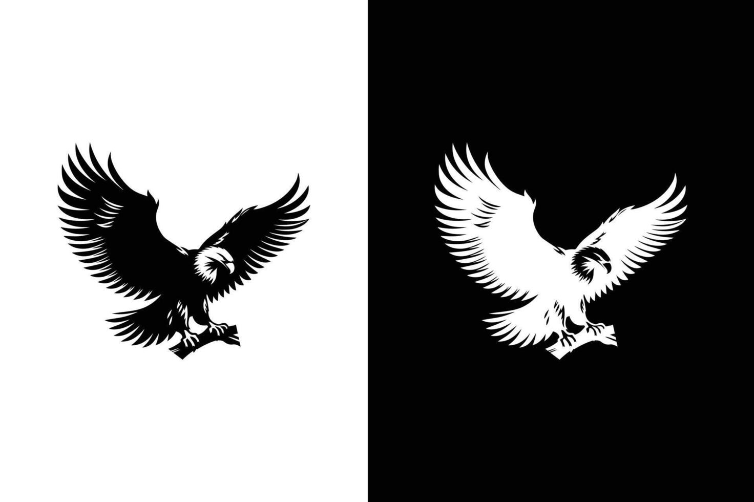 Eagle icon illustration. Eagle logo and icon design vector