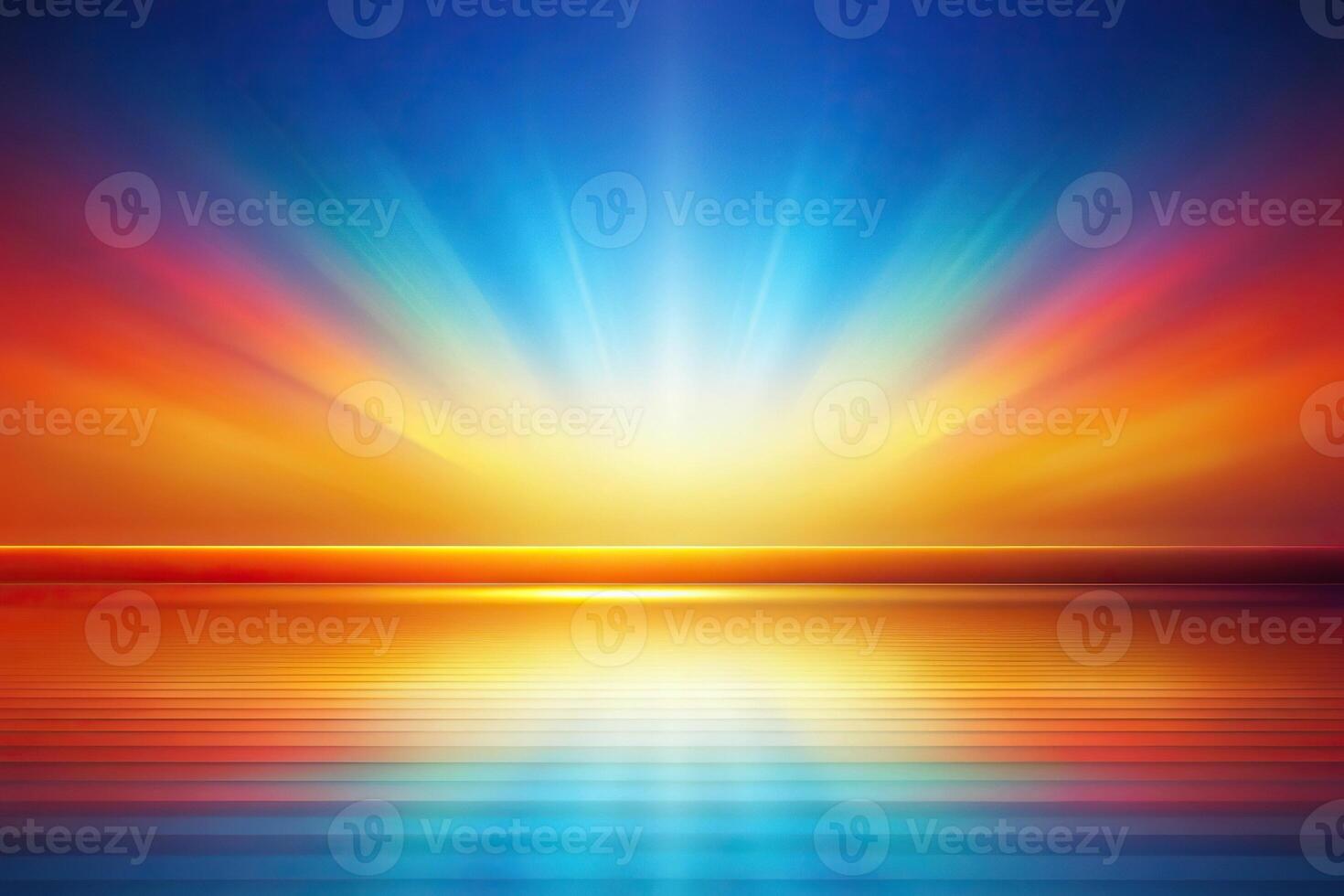 cool and warm abstract gradient background photo
