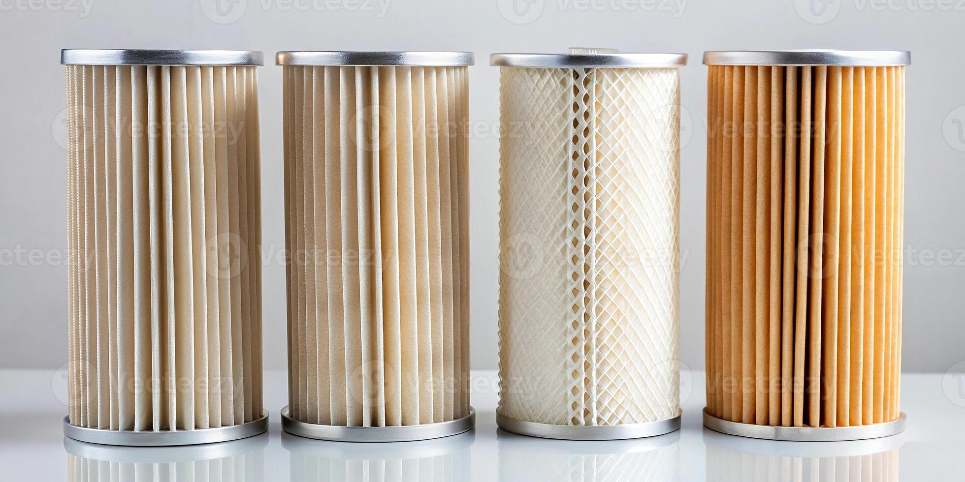 Depth of field paper filters for oil filtration photo