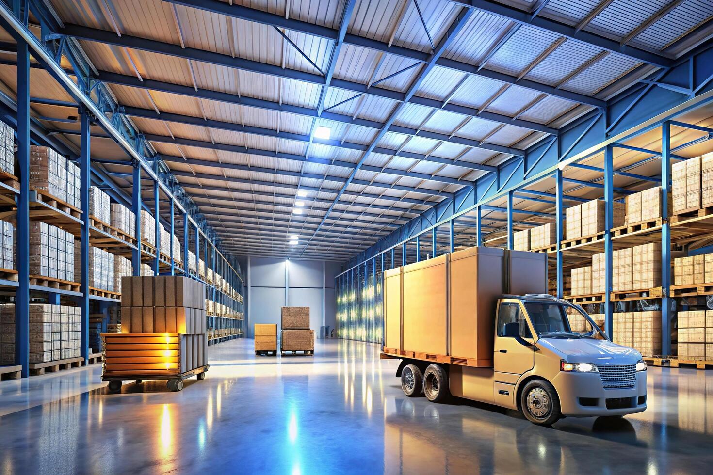 Efficient aerial transportation and warehousing solutions photo