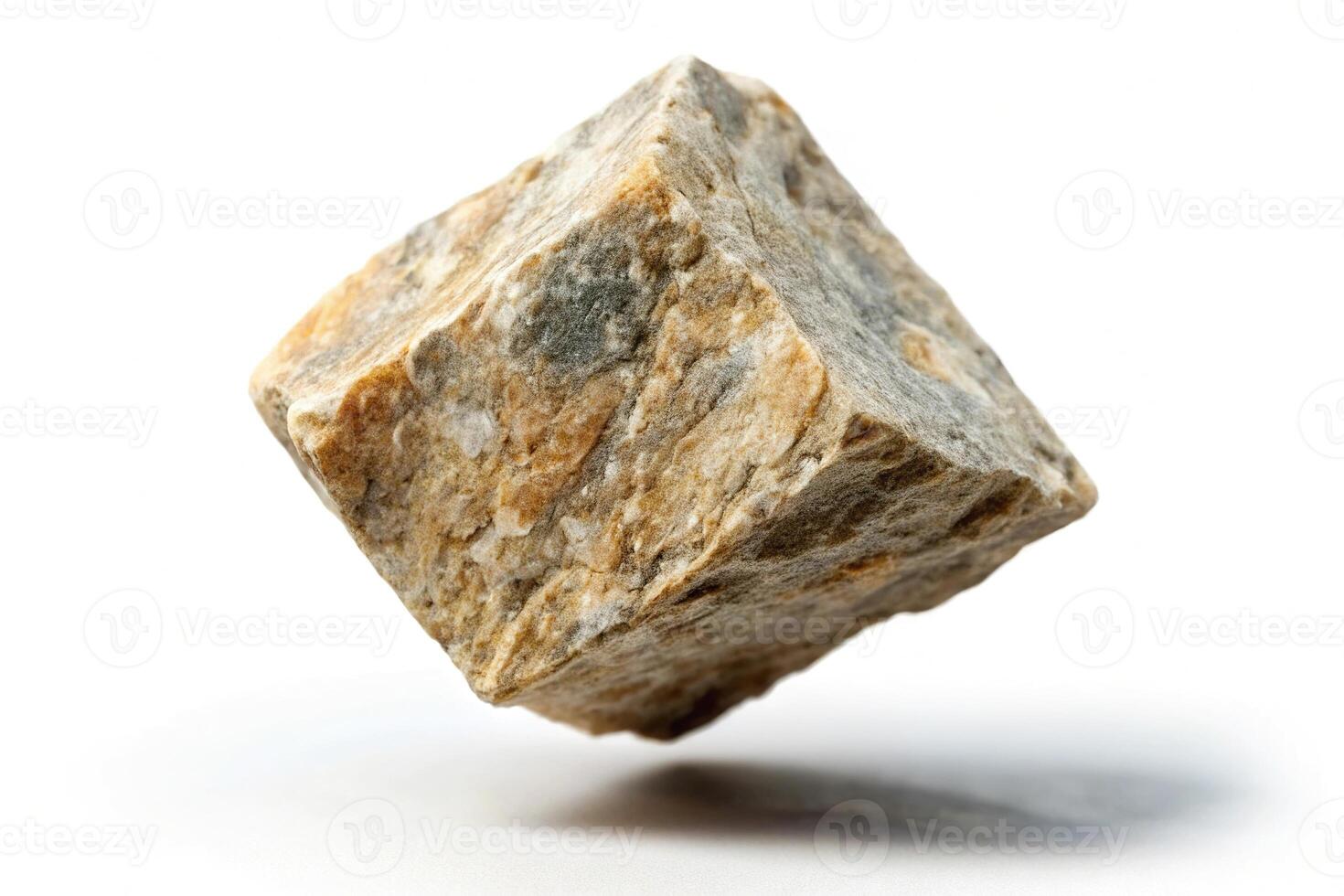 levitating stone block photo
