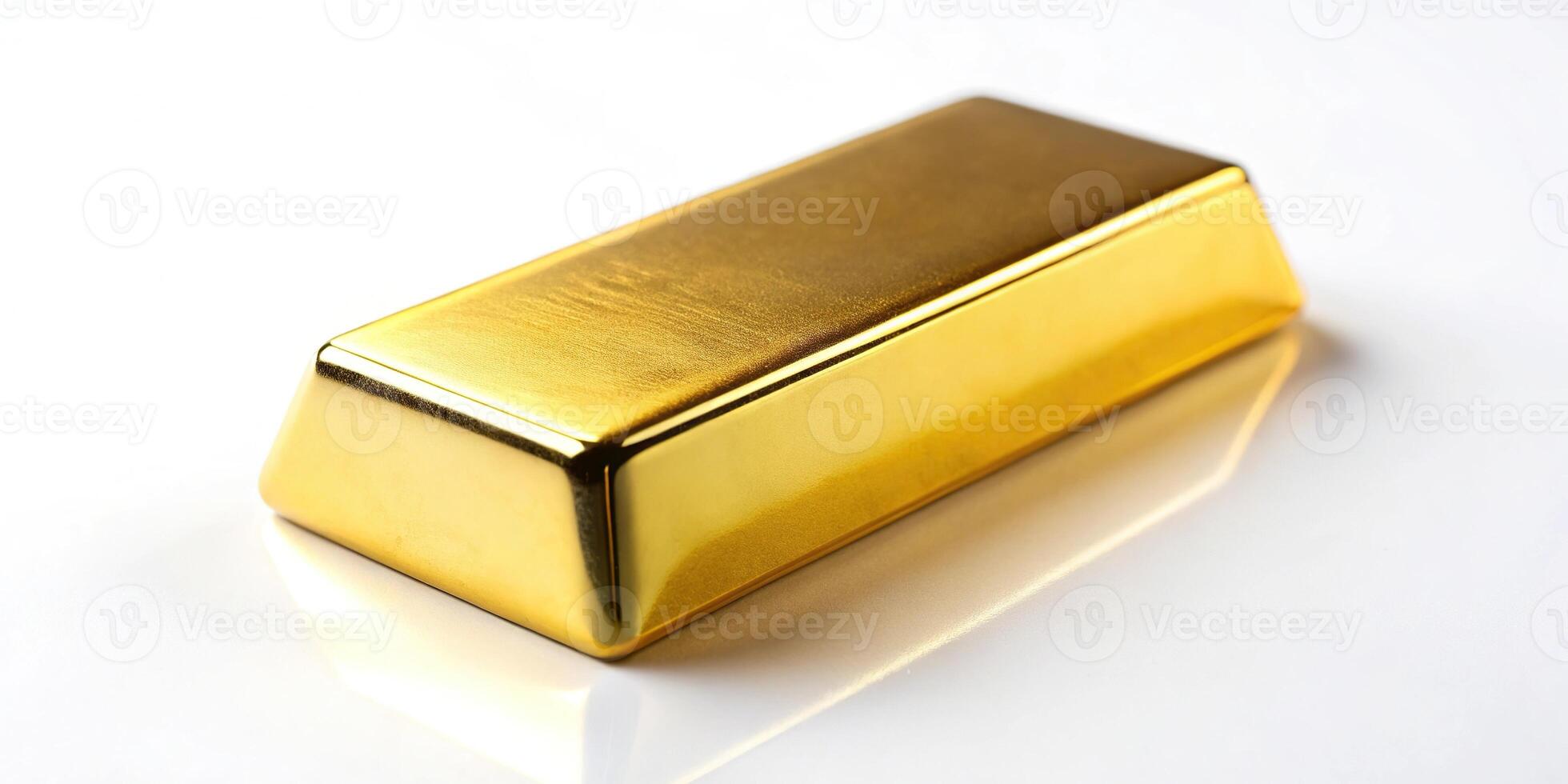 macro gold ingot bar photo