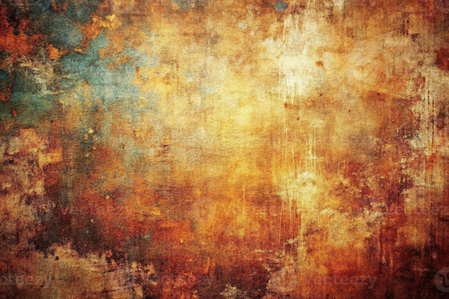 Macro grunge abstract with distressed elements photo