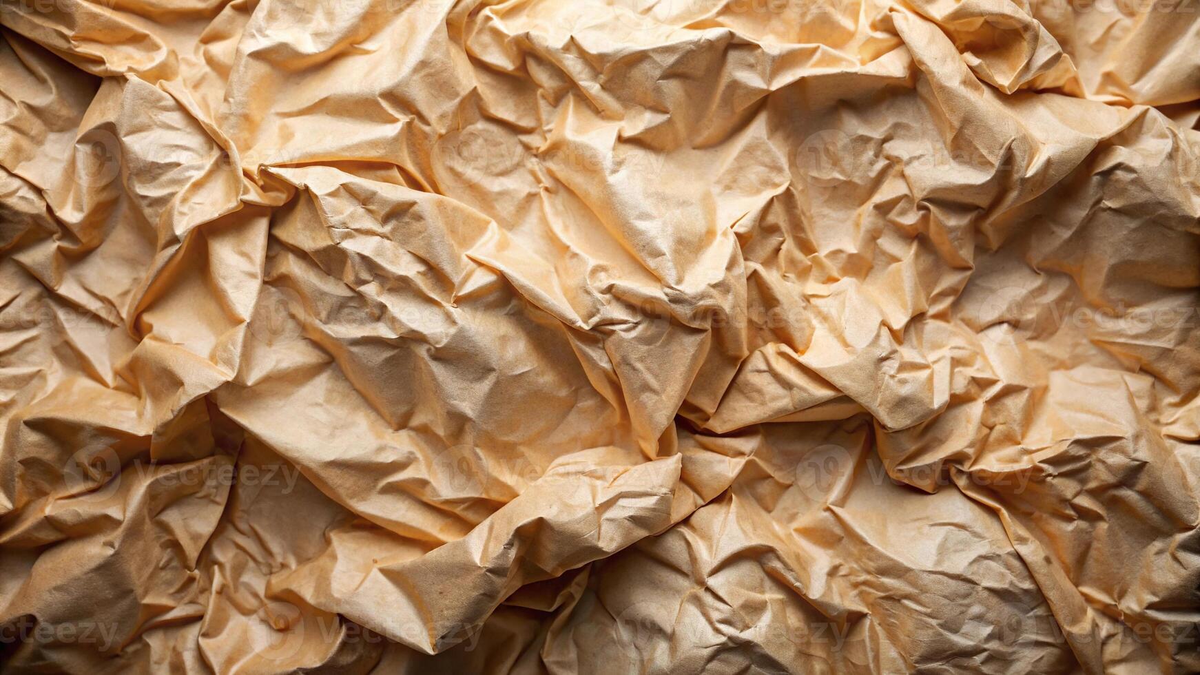 reflected abstract elegance of crumpled paper photo