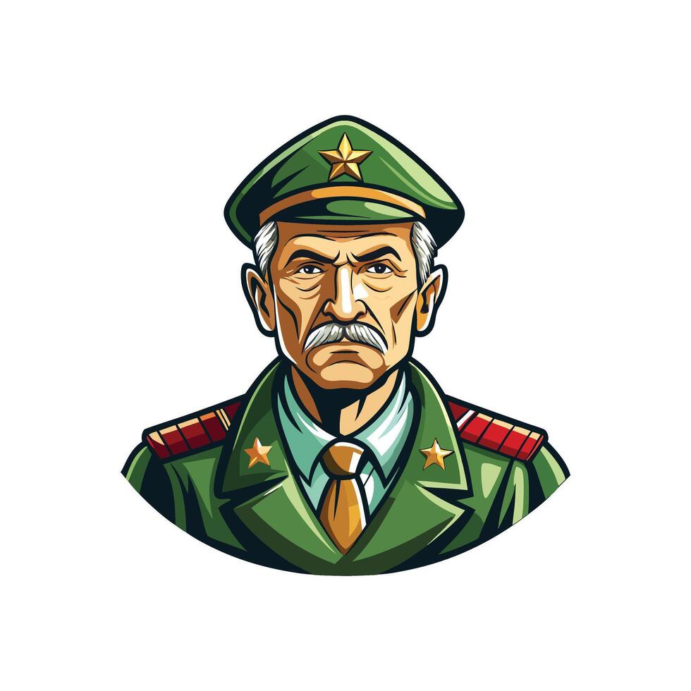 Military Veteran Tribute Illustration Design vector