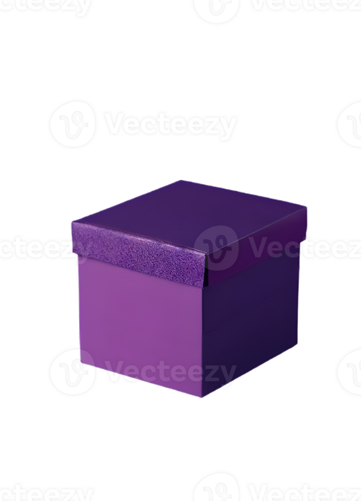 purple box on transparent background png