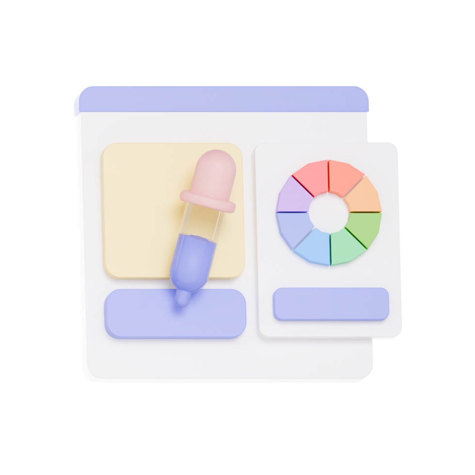 3d graphic tools illustration color picker png