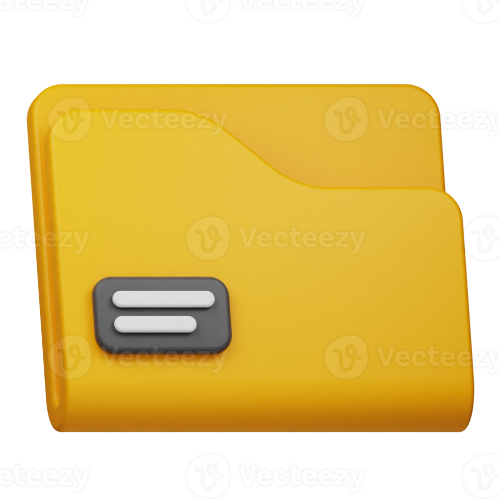 folder 3d icon png