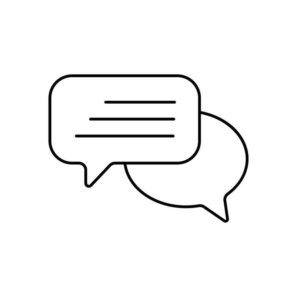 communication concept line icon. Simple element illustration. communication concept outline symbol design. vector