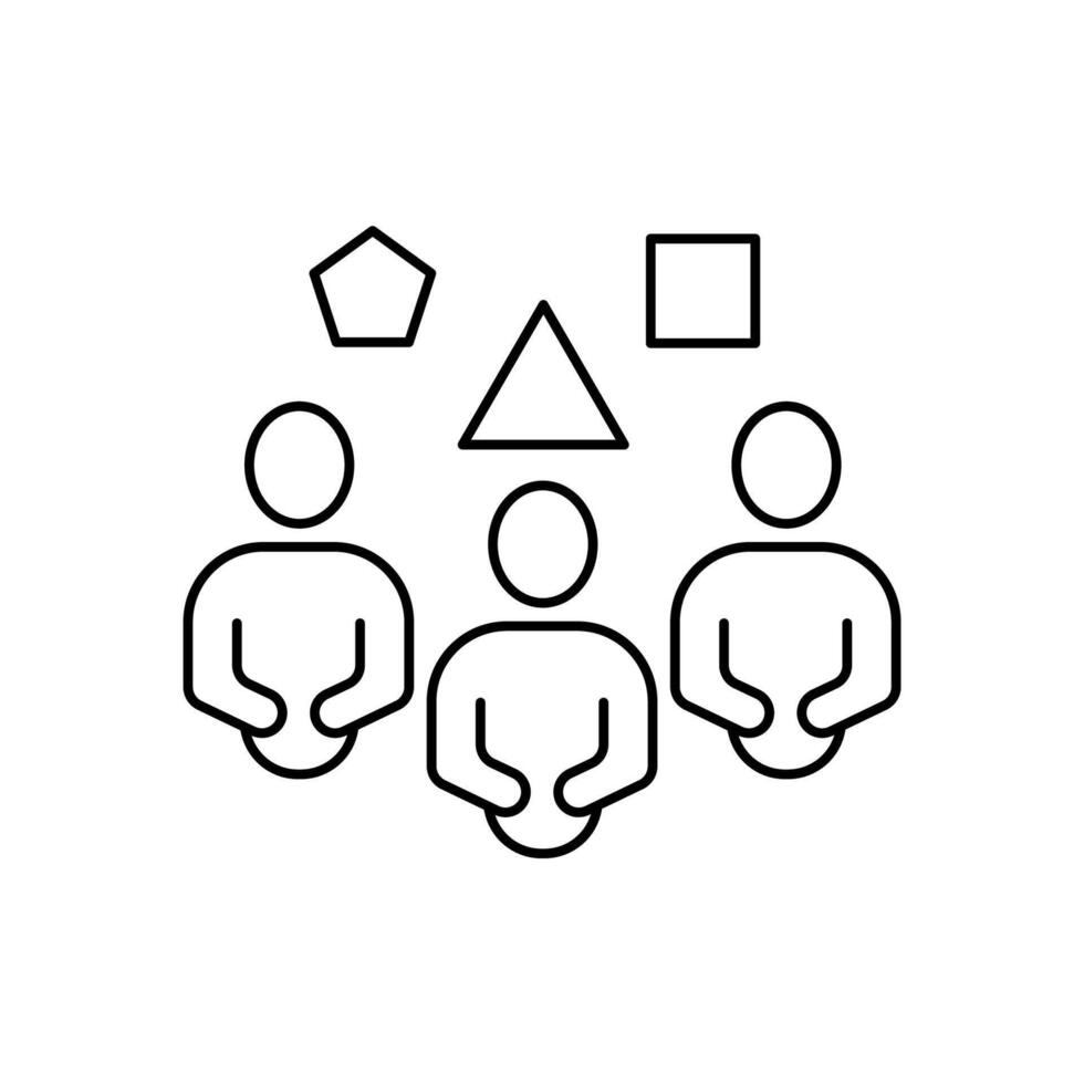 workshop concept line icon. Simple element illustration. workshop concept outline symbol design. vector