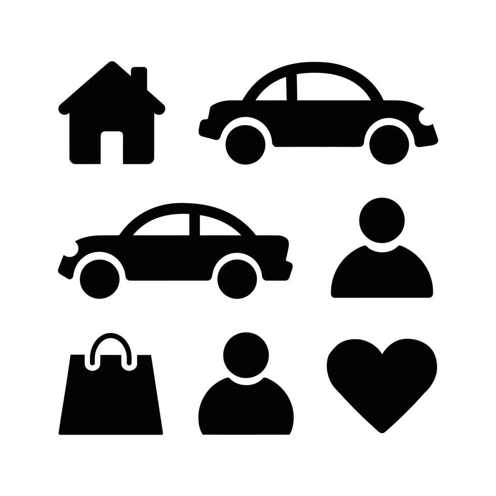 Essential Life Symbols vector
