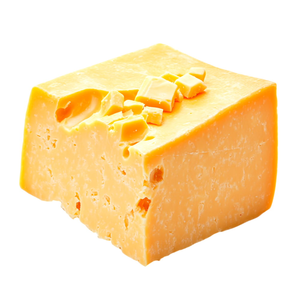 Delicious Yellow Cheese Block png