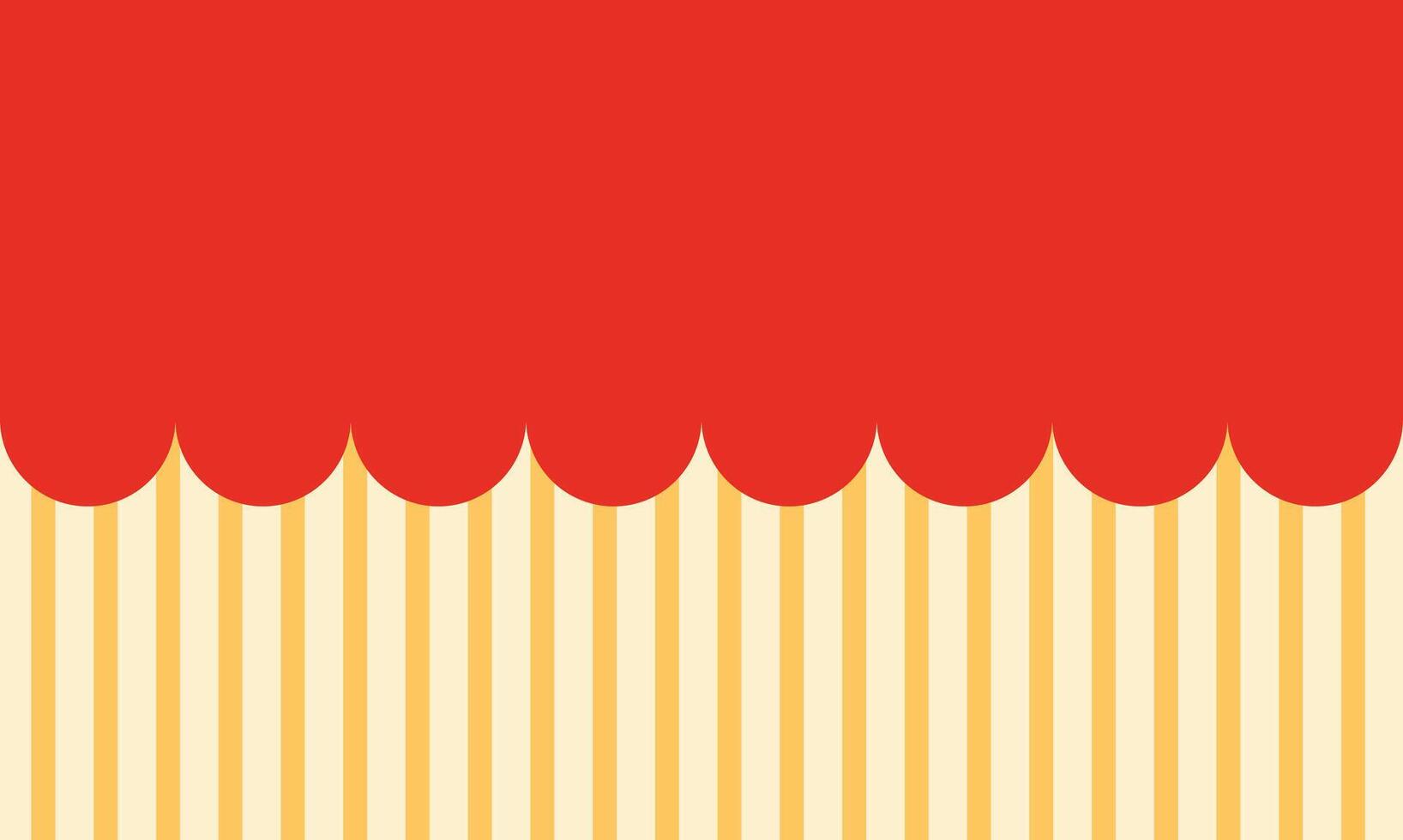 Background noodle booth unique design vector