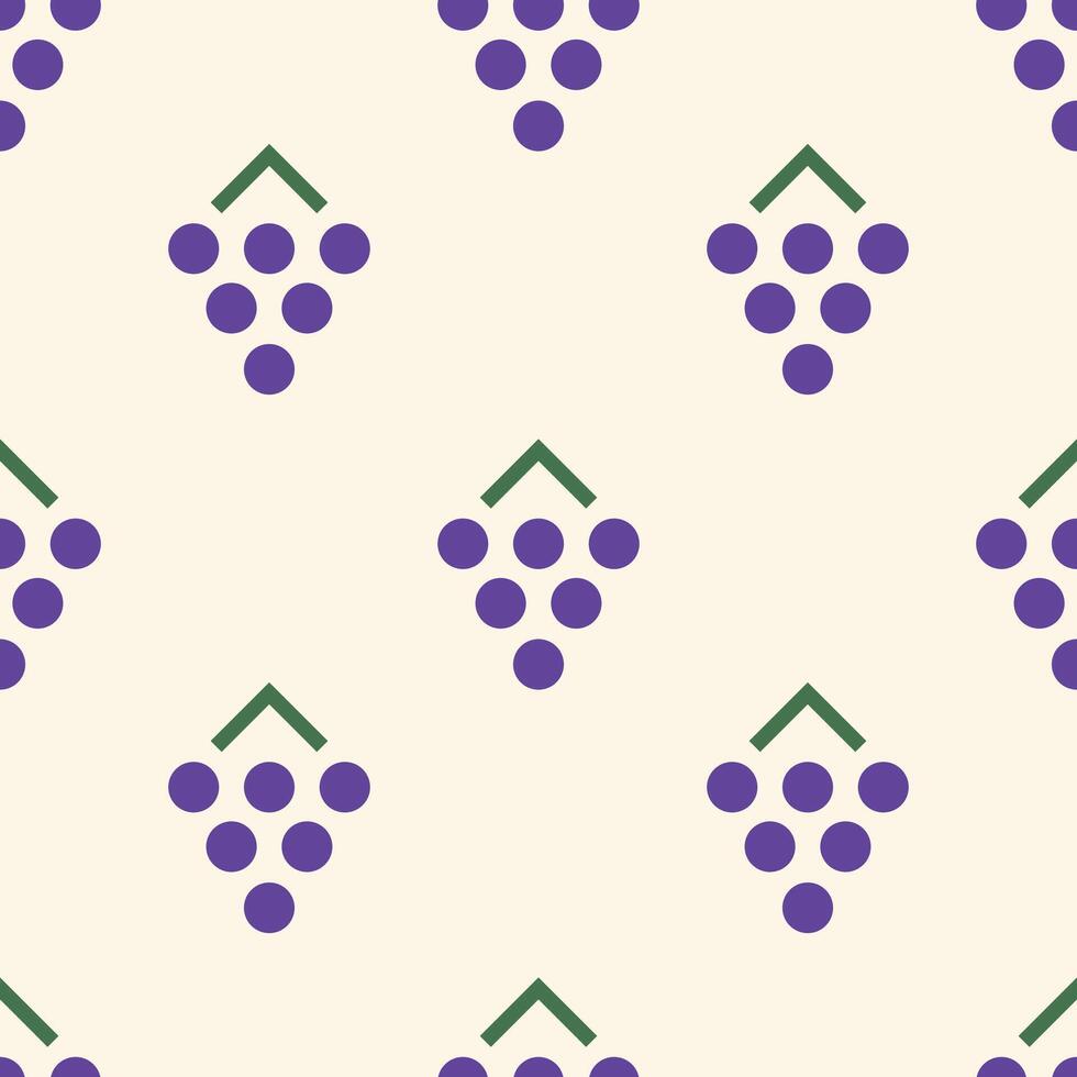 Background pattern grape repeat unique design vector