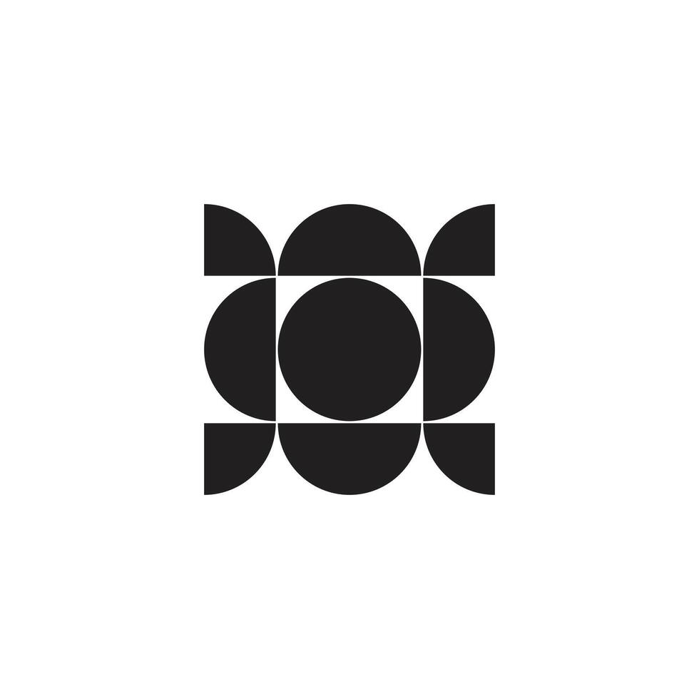 Abstract icon unique design with blank background vector