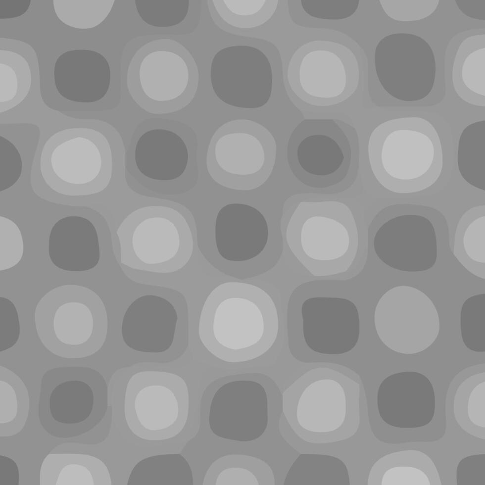 A gray and white pattern with circles and dots vector