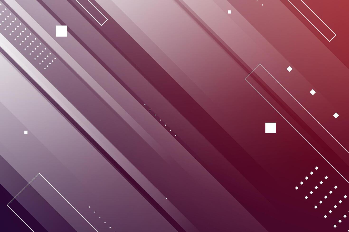 Abstract background with gradient red and square element vector