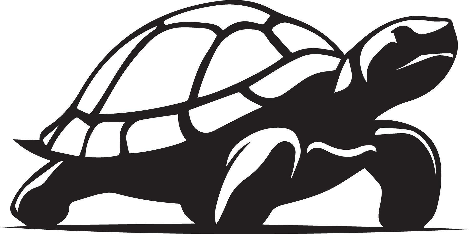 A turtle walking icon designed for various companies, featuring a clean, beautiful, and adorable design. Ideal for logos, posters, t-shirts, and other graphic projects vector